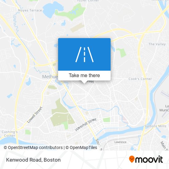 Mapa de Kenwood Road