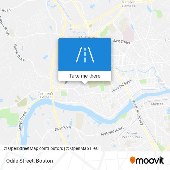 Odile Street map