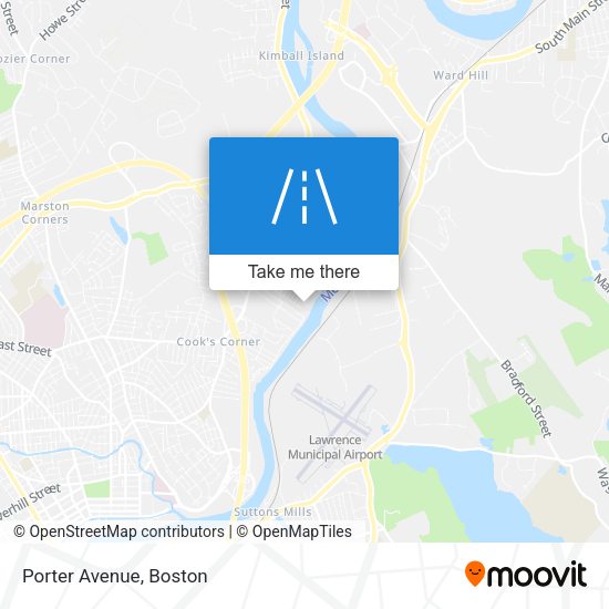 Mapa de Porter Avenue