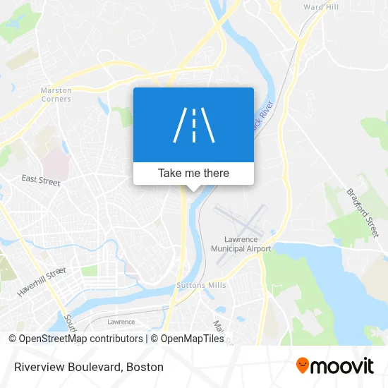 Riverview Boulevard map