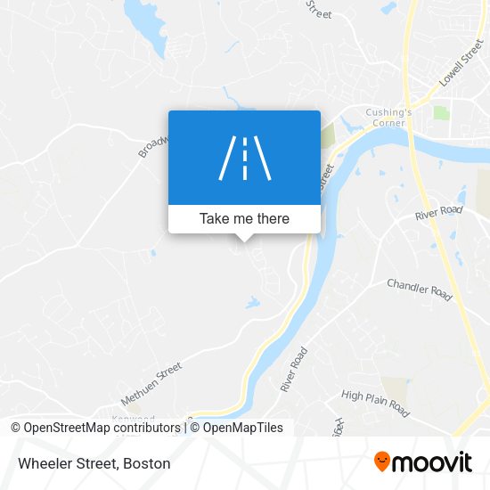 Mapa de Wheeler Street