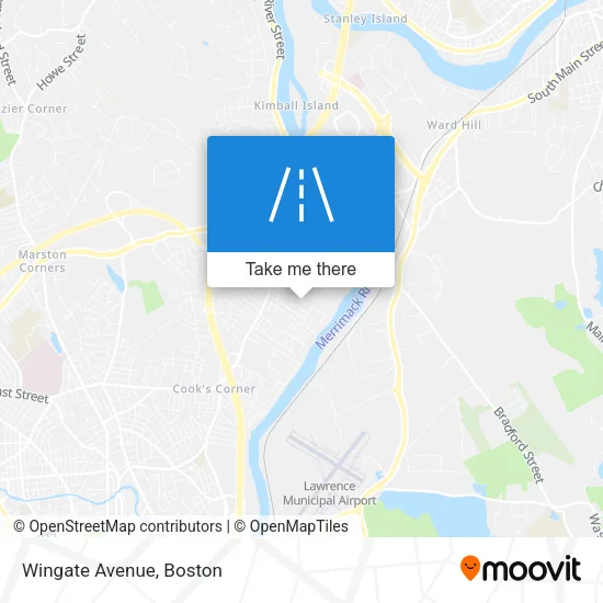 Wingate Avenue map