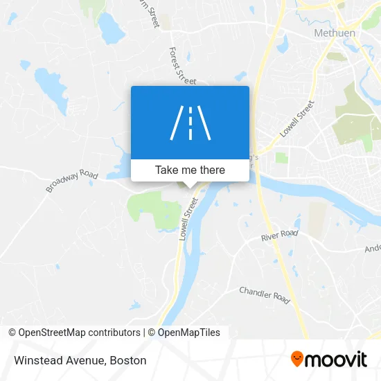 Winstead Avenue map