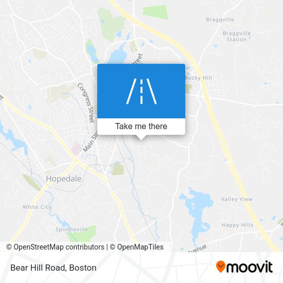 Mapa de Bear Hill Road