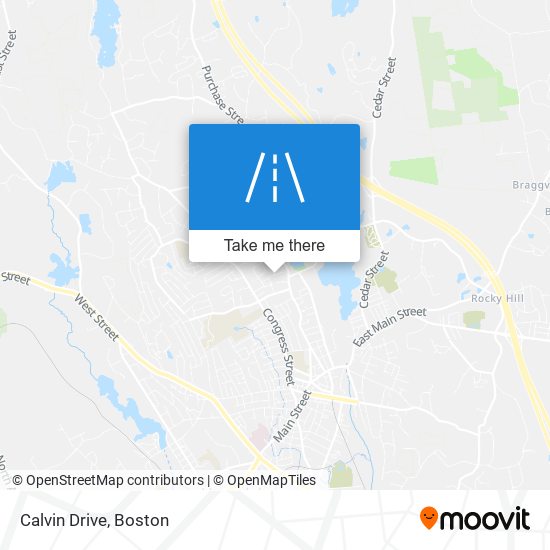 Mapa de Calvin Drive