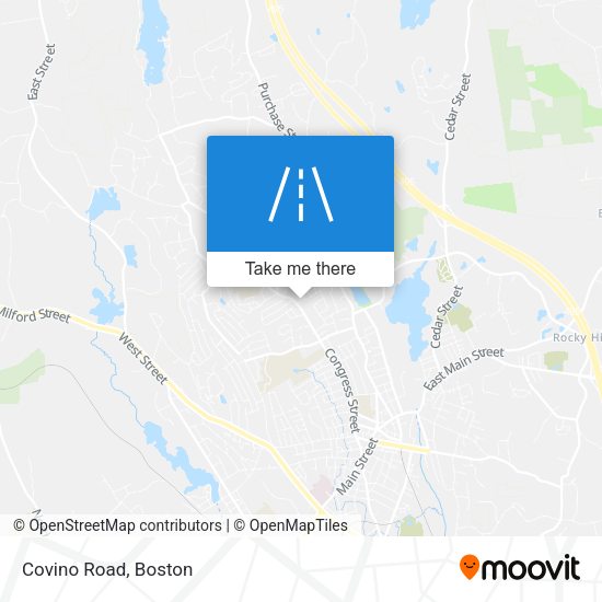 Mapa de Covino Road