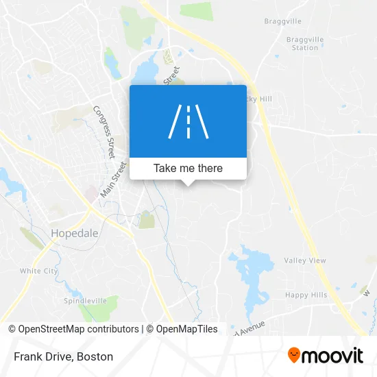 Frank Drive map