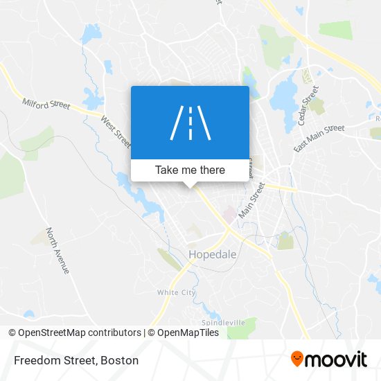 Freedom Street map