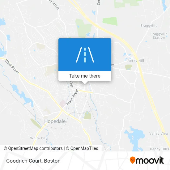 Goodrich Court map