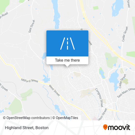 Mapa de Highland Street