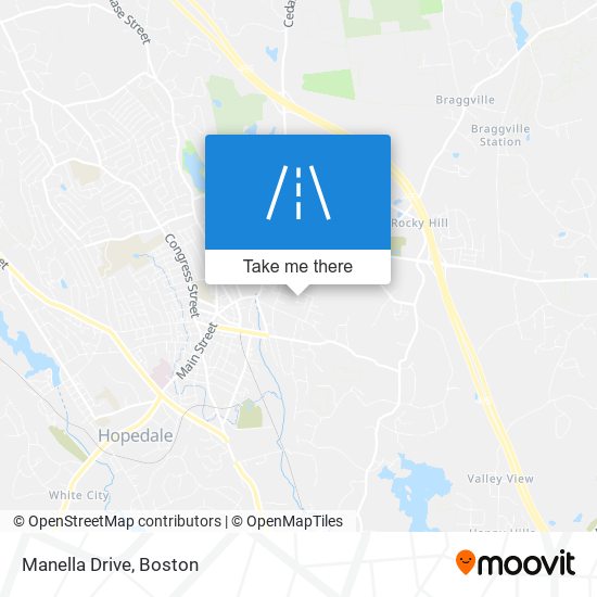 Manella Drive map