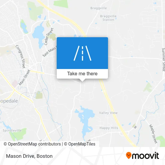 Mason Drive map