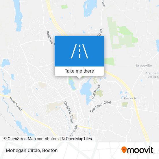 Mapa de Mohegan Circle
