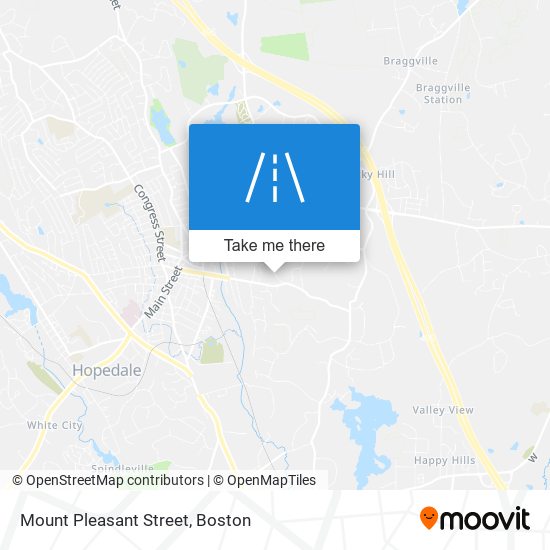 Mount Pleasant Street map