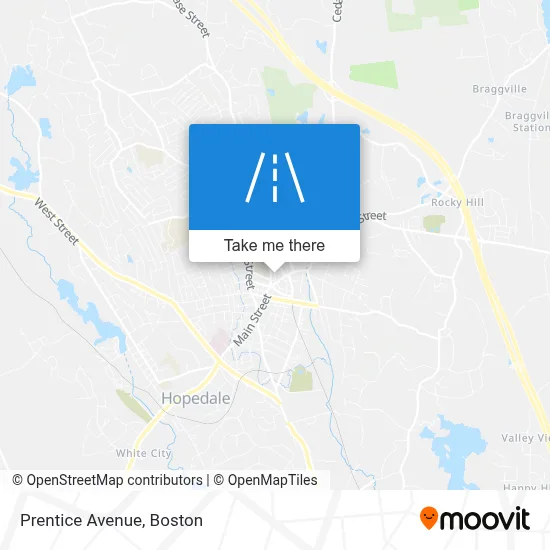 Prentice Avenue map