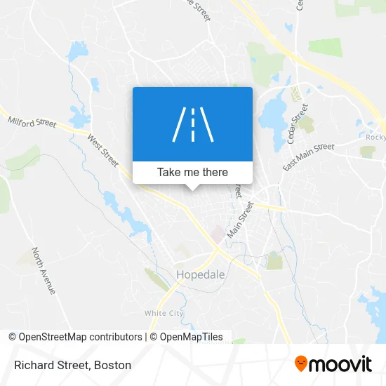 Richard Street map