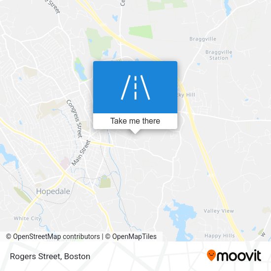 Mapa de Rogers Street