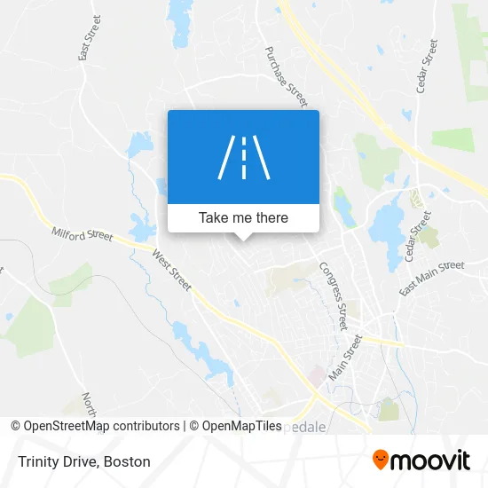 Trinity Drive map