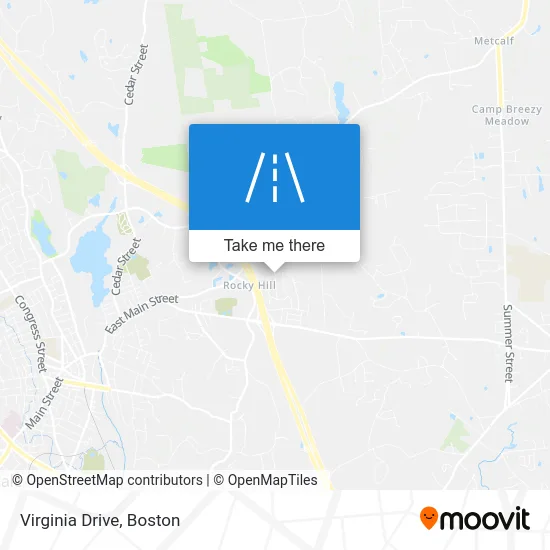Virginia Drive map