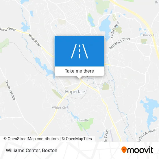 Williams Center map