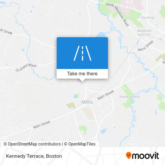 Mapa de Kennedy Terrace