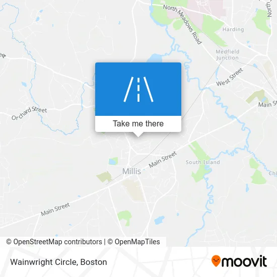 Wainwright Circle map