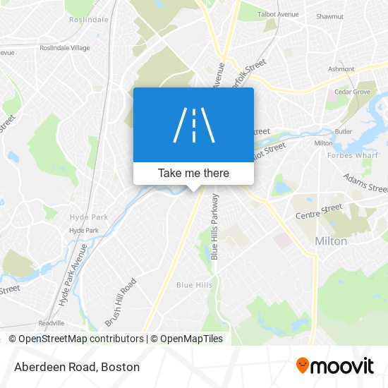 Aberdeen Road map