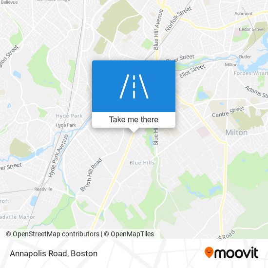 Annapolis Road map