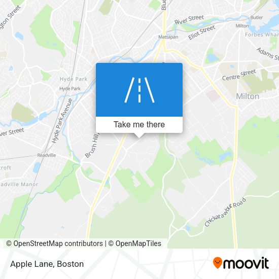 Mapa de Apple Lane
