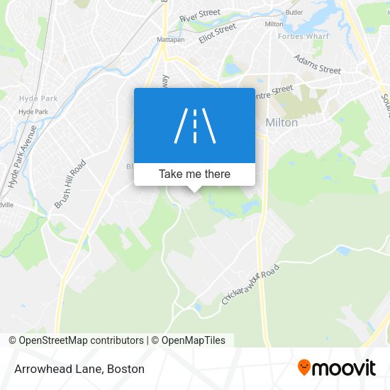 Mapa de Arrowhead Lane