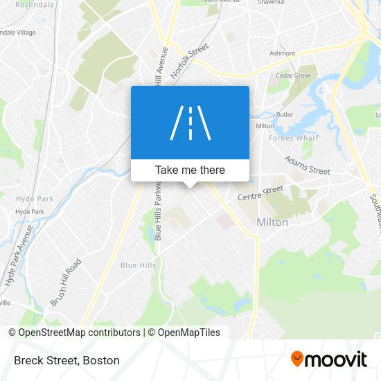 Mapa de Breck Street
