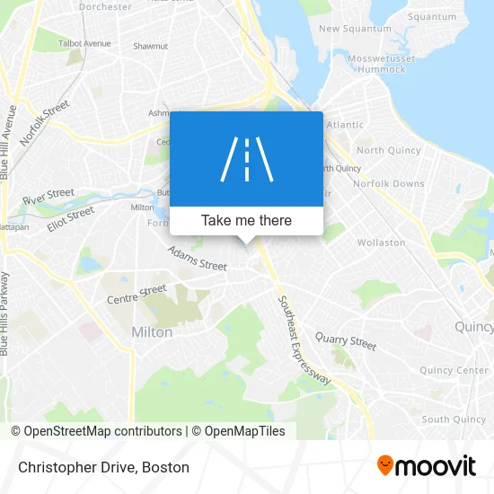 Christopher Drive map