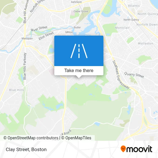Clay Street map