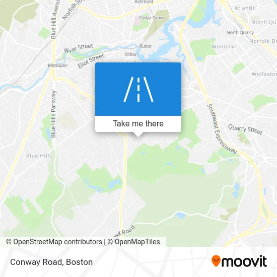 Conway Road map