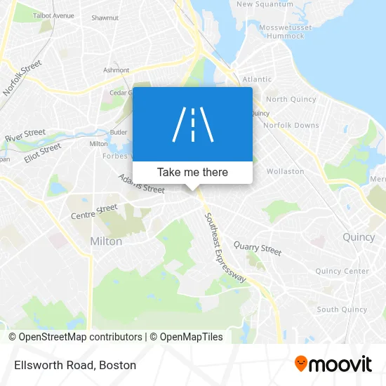Ellsworth Road map