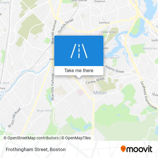 Frothingham Street map