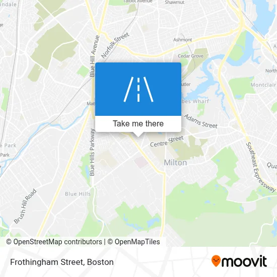Frothingham Street map