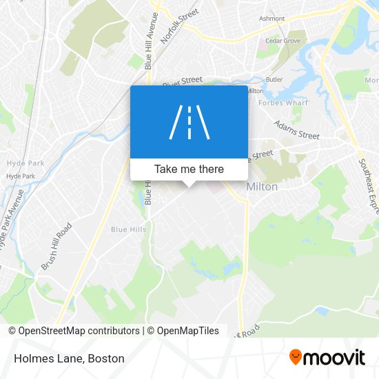 Mapa de Holmes Lane