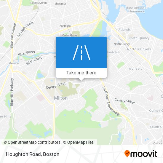 Mapa de Houghton Road