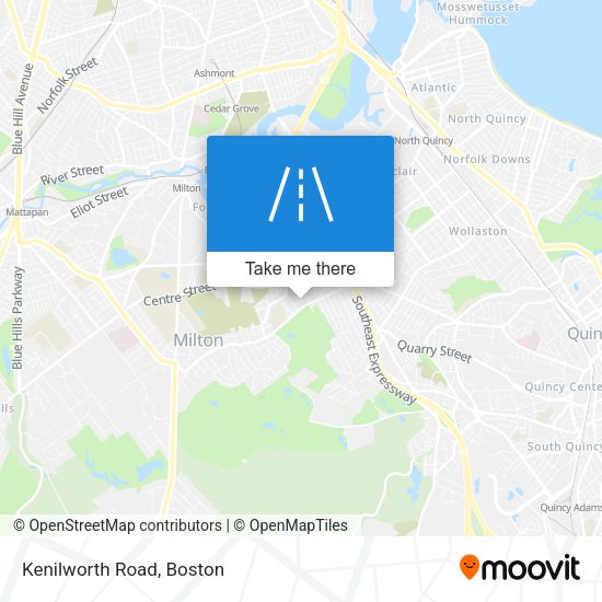 Mapa de Kenilworth Road