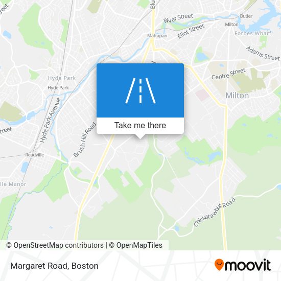 Margaret Road map