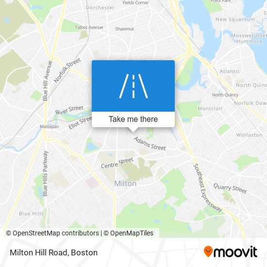 Mapa de Milton Hill Road