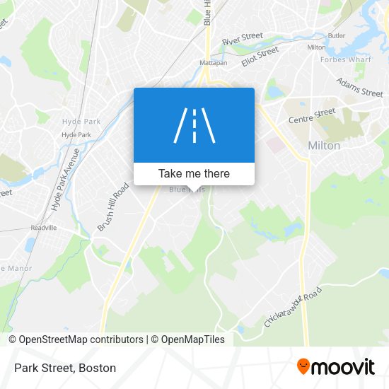 Mapa de Park Street
