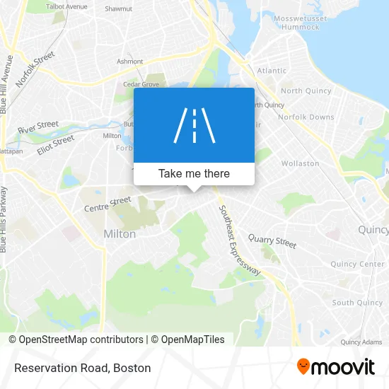 Reservation Road map