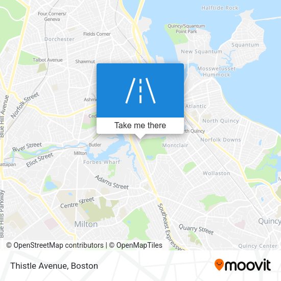 Mapa de Thistle Avenue