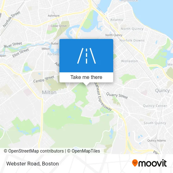 Webster Road map
