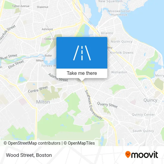 Wood Street map