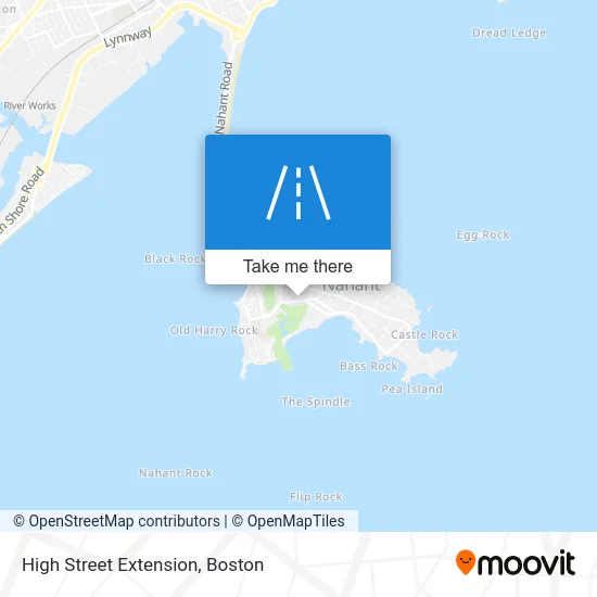 High Street Extension map