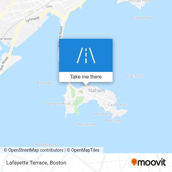 Mapa de Lafayette Terrace