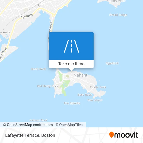 Lafayette Terrace map